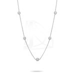 Beyaz-Taşlı-Altın-Kolye