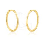 Minimal-Altın-Halka-Küpe